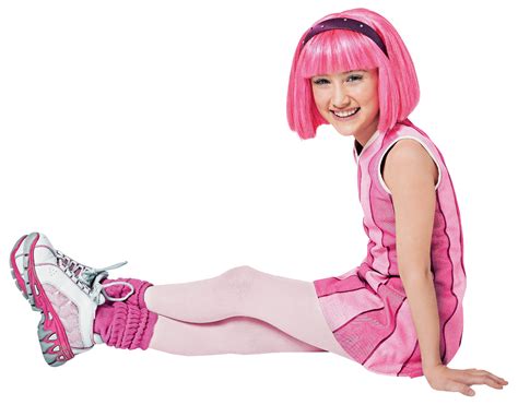 stephanie meanswell|lazy town who is girl.